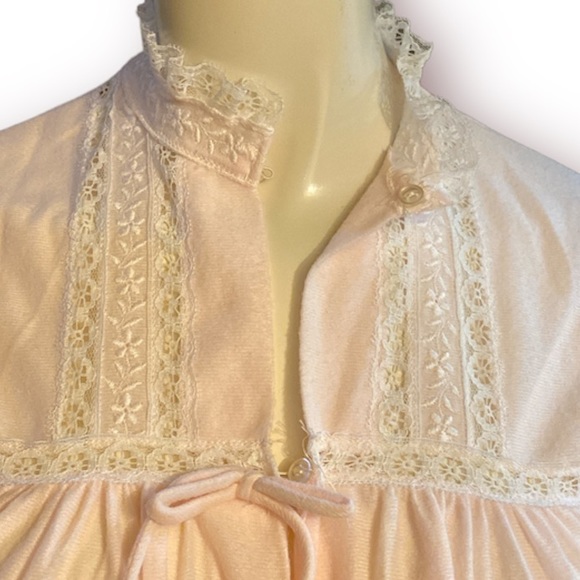 Vintage Christian Dior nightgown Pink size small - Picture 10 of 10